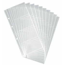 BUSTE DI RICAMBIO - PER PORTABIGLIETTI VISIFIX PRO - 80 BIGLIETTI DA VISITA - 57X90 MM - DURABLE - CONF. 10 PEZZI 64174
