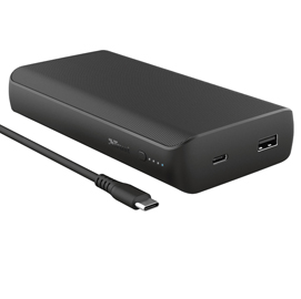 POWERBANK LARO - PER LAPTOP FINO A 65 W - USB-C DA 65 W - TRUST 93720