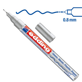 PENNARELLO 780 RICARICABILE EDDING ARGENTO  PUNTA FINE 0,8 27580