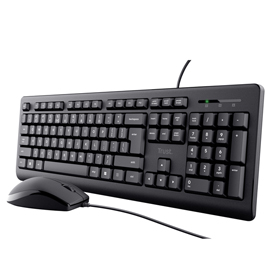 SET TASTIERA + MOUSE A FILO PRIMO -TRUST 99578