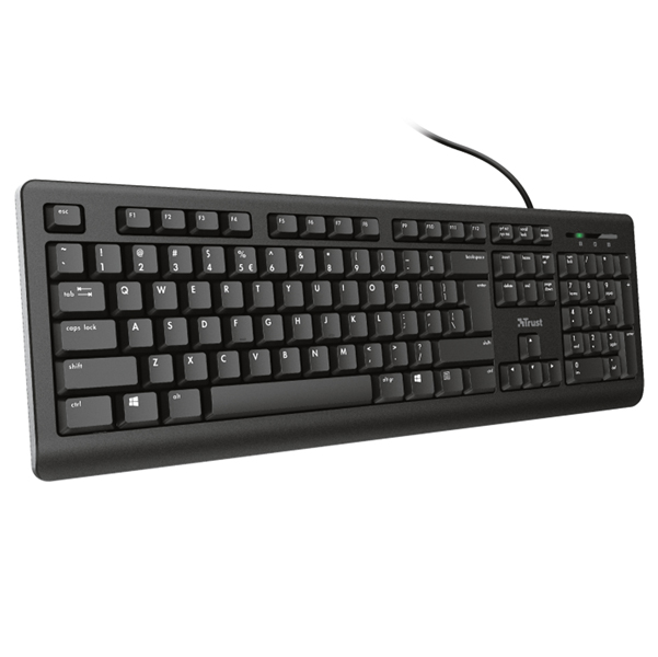 TASTIERA TK-150 ULTRASILENZIOSA - CON FILO - TRUST 91184