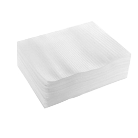 SACCHETTO PER IMBALLAGGIO - 25 X 30 CM - SCHIUMA FOAM - POLYEDRA - CONF. 100 PEZZI 102046