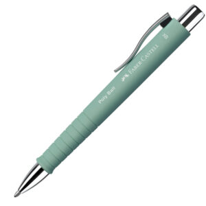 PENNA A SFERA POLY BALL - PUNTA 0,7MM - FUSTO VERDE MENTA - FABER-CASTELL 89166