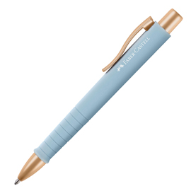 PENNA A SFERA A SCATTO POLY BALL - PUNTA 0,7 MM - FUSTO SKY BLUE - FABER-CASTELL 100765