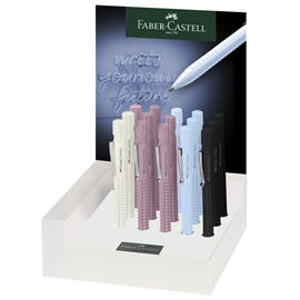 PENNA SFERA GRIP 2010 HARMONY - COLORI ASSORTITI - FABER-CASTELL - EXPO 15 PEZZI 102353