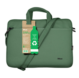 BORSA PER NOTEBOOK BOLOGNA - ECOCOMPATIBILE - DA 16'' - VERDE SALVIA - TRUST 93708