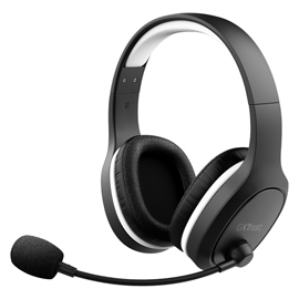 CUFFIE GAMING WIRELESS CON MICROFONO GXT 391THIAN - NERO -TRUST 99600