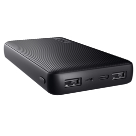 POWERBANK PRIMO - COMPATTO - DA 15.000 MAH - NERO - TRUST 98764