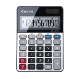 CANON CALCOLATRICE LS-102TC DBL EMEA GRIGIO CAN102TC