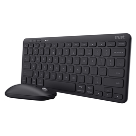 TASTIERA E MOUSE LYRA - CON RICEVITORE - WIRELESS - TRUST 98754