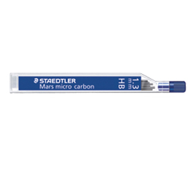MINE MARS MICRO - MINA 1,3MM - GRADAZIONE HB - STAEDTLER - ASTUCCIO 6 MINE 53468