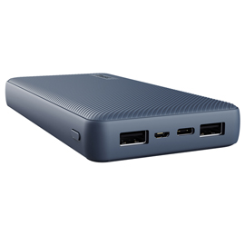 POWERBANK PRIMO - AD ALTA CAPACITA' - DA 20.000 MAH - BLU - TRUST 98762