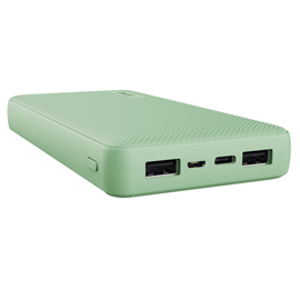 POWERBANK PRIMO - AD ALTA CAPACITA' - DA 20.000 MAH - VERDE - TRUST 98763