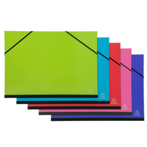CARTELLA PORTA DISEGNI CON ELASTICI IDERAMAMA - A3 - COLORI ASSORTITI - EXACOMPTA 89301