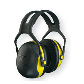 CUFFIA PROTETTIVA PELTOR X2A - SNR 31 DB - NERO-GIALLO - 3M 79837