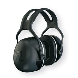 CUFFIA PROTETTIVA PELTOR X5A - SNR 37 DB - NERO - 3M 79840