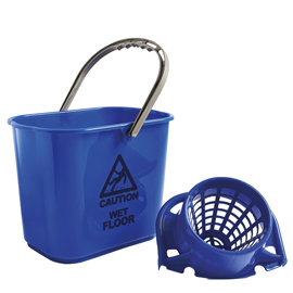SECCHIO POLAR - CON STRIZZATORE - 15 L - BLU - PERFETTO 99675
