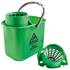 SECCHIO POLAR - CON STRIZZATORE - 15 L - VERDE - PERFETTO 99712