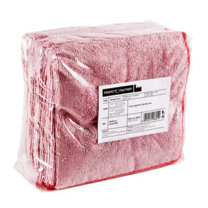PANNI MICROFIBRA ULTREGA - 40X40 CM - ROSSO - PERFETTO - PACK 10 PEZZI 89409