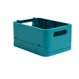 SCATOLA PIEGHEVOLE THE SMART CASE MINI SKANDI - 18,8 X 13,8 X 9,5 CM - BLU PACIFICO - EXACOMPTA 101458