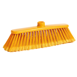 SCOPA ALMA - PER INTERNI - GIALLO - 33 X 7,5 X 11,5CM - PPL/PVC -  PERFETTO 99699