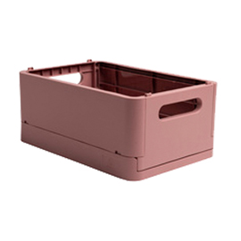 SCATOLA PIEGHEVOLE THE SMART CASE MIDI SKANDI - 27,6 X 18,8 X 12 CM - ROSA ANTICO - EXACOMPTA 101460