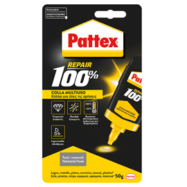 COLLA UNIVERSALE PATTEX REPAIR 100 COLLA - 50 GR - TRASPARENTE - PATTEX 101085