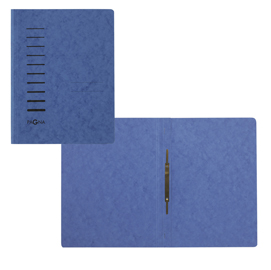 CARTELLA CON PRESSINO - CARTONE - A4 - BLU - PAGNA 86593