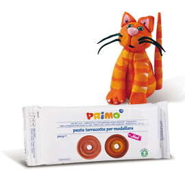 PASTA DA MODELLARE - 500GR - TERRACOTTA - PRIMO 79432