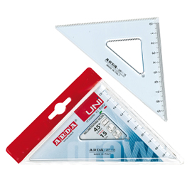 SQUADRA UNI - 45GRADI - 15CM - ARDA 34860