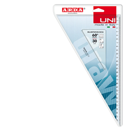 SQUADRA UNI - 60GRADI - 30CM - ARDA 34863