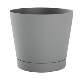 VASO ORIONE - 26 L - DIAMETRO 38 CM - GRIGIO NEBBIA - TERAPLAST 100662