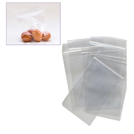 SACCHETTI ZIP - 7X10 CM - 45 MICRON - PPL - TRASPARENTE - VIVA - CONF. 100 PEZZI 67623