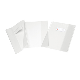COPRIMAXI SUPERCRISTALLO LISCIO - 21X30CM - PVC - 200MICRON - TRASPARENTE - SENZA ALETTE - RI.PLAST 56915