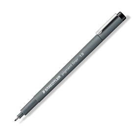 PENNARELLO PIGMENT LINER 308 - 1,0MM - NERO - STAEDTLER 77268