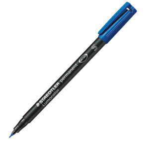 PENNARELLO LUMOCOLOR S  PERMANENT 313 - PUNTA 0,4MM - BLU  - STAEDTLER 31787