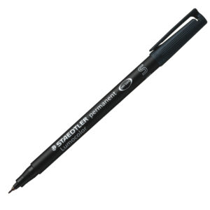PENNARELLO LUMOCOLOR S PERMANENT 313 - PUNTA 0,4 MM - NERO - STAEDTLER 25072