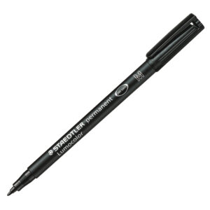PENNARELLO LUMOCOLOR M PERMANENT 317 - PUNTA 1,0MM - nero - STAEDTLER 47923