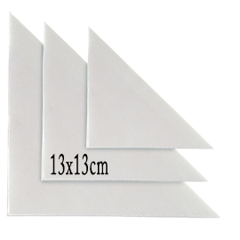 BUSTA AUTOADESIVA TRIANGOLARE TR 13 - PVC - 13X13 CM - TRASPARENTE - SEI ROTA - CONF. 10 PEZZI 25313