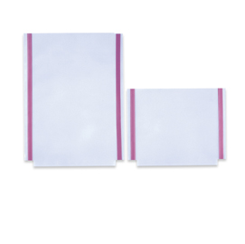 TASCHE GS ADESIVE CON SOFFIETTO - PVC - 22X30 CM - TRASPARENTE - SEI ROTA - CONF. 10 PEZZI 56694
