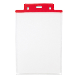 PORTANOME PASS 6S-P - 10 X 15 CM (A6) - PVC - ROSSO - SEI ROTA - CONF. 50 PEZZI 99755