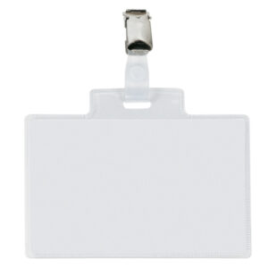 PORTANOME PASS 4E - 11 X 7 CM - METALLO - CON CLIP - SEI ROTA - CONF. 10 PEZZI 90009