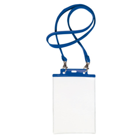 PORTANOME PASS 7 ST M - CORDONCINO BLU - 15X21 CM (A5) - BLU - SEI ROTA - CONF. 10 PEZZI 80281