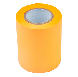 ROTOLO RICARICA CARTA AUTOADESIVA - ARANCIO NEON - 59MM X 10MT - PER MEMOIDEA TAPE DISPENSER - ITERNET 77322
