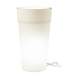 VASO STEM LUCE - 14 L - BIANCO - TERAPLAST 97127