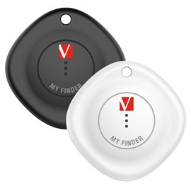 MY FINDER NERO/BIANCO BLUETOOTH TRACKER-CONFEZIONE DOPPIA _VERBATIM VERB32131