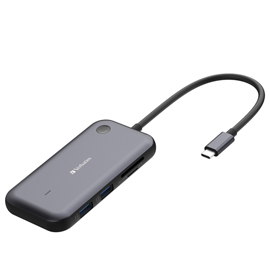 VERBATIM SHARE MY SCREEN 1080P_USB-C WIRELESS DISPLAY ADAPTER CON HUB WDA-01 VERB32146