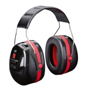 CUFFIA PROTETTIVA PELTOR OPTIME III - SNR 35 DB - NERO-ROSSO - 3M 79892