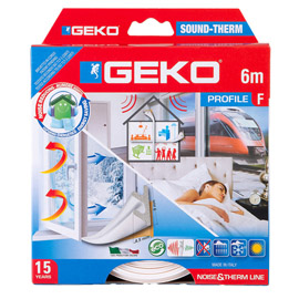 GUARNIZIONE PER L’ISOLAMENTO DI PORTE E FINESTRE SOUND-THERM 6MT BIANCO GEKO 101930