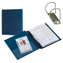 RACCOGLITORE SANREMO 2000 - 2 ANELLI A D 50 MM - DORSO 7,5 CM - 22X30 CM - BLU - SEI ROTA 25398